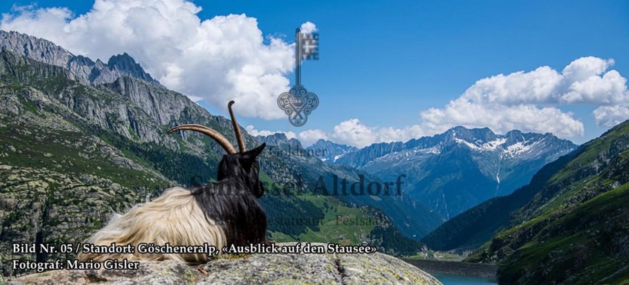Hotel Restaurant Goldener Schluessel Altdorf Kültér fotó