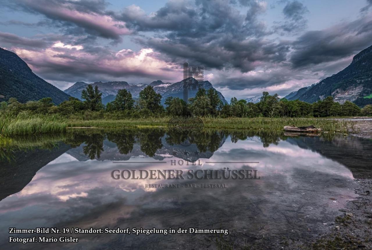 Hotel Restaurant Goldener Schluessel Altdorf Kültér fotó